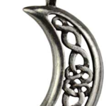 Celtic Moon Celestial amulet