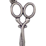 1 in. Scissor amulet