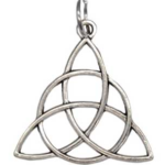 1 1/8 in. Triquetra amulet