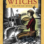 Witch's coloring book by Llewellyn