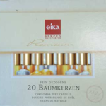 1/2 in. Gold Chime Candle 20 pack