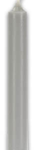 1/2 in. Gray Chime candle 20 pack