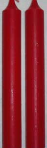 1/2 in. Red Chime Candle 20 pack