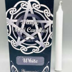 1/2 in. dia 5 in. long White chime candle 20 pack