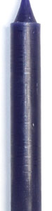 Purple 6 in. Household Candle