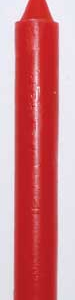 Red 6 in. Household Candle