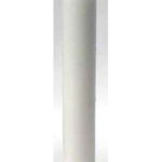 White 6 in. household Candle