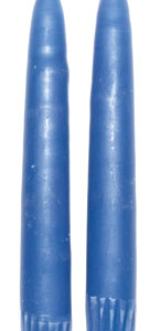 7 in. Amish Grey taper pair