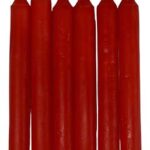 (set of 36) Red 6 in. household candle