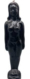 6 3/4 in. Black Woman candle
