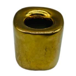Gold ceramic holder