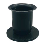 Button taper candle holder