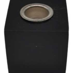 Black Onyx chime candle holder