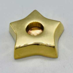 1 1/2 in. Brass Star chime holder