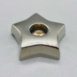 1 1/2 in. Silver Star chime holder