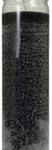 Black 7-day jar candle