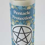 Pentacle Protection aromatic jar candle