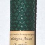 4 1/4 in. Earth Lailokens Awen candle
