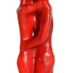 5 1/2 in. Lovers red candle
