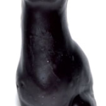 5 1/2 in. Black Cat candle