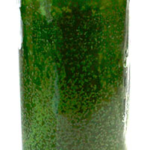 Green 14-day jar candle
