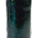 Green 7-day jar candle