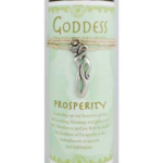 Prosperity Pillar Candle with Goddess Necklace
