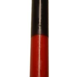 9 in. Black/ Red pillar candle