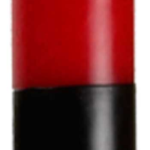 9 in. Red/ Black pillar candle