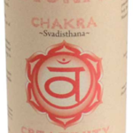 Sacral Chakra pillar candle 3 in. x 6 in.