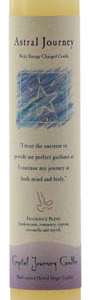 Astral Journey Reiki Charged pillar candle
