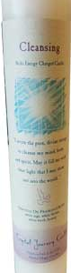 Cleansing Reiki Charged pillar candle