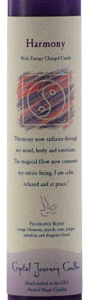 Harmony Reiki Charged pillar candle