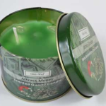 Atrae Dinero (Attract Money) quartz tin candle