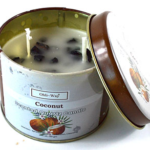 Coco (Coconut) quartz tin candle