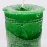 Money Herbal votive - green