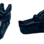 (set of 2) 1 3/4 in. Dragon's Head Obsidian, Black