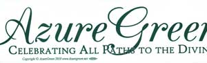 AzureGreen bumper sticker