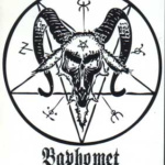Baphomet bumper sticker