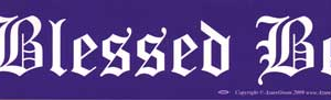 Blessed Be bumper sticker