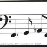 Music Line bumper sticker