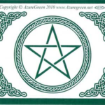 Pentagram bumper sticker