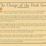 Dark God poster