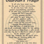 Guardian's Prayer poster