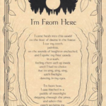 I'm From Here poster