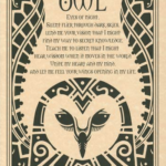 Owl poster