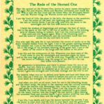 Rede of the Horned One poster