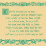 Wiccan Rede (law) poster