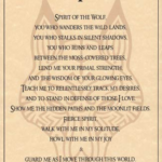 Wolf Prayer poster