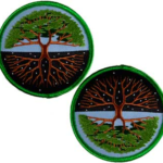 Tree of Life iron-on patch 3 in.